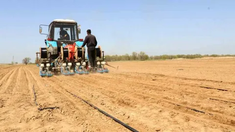 Ауылдық округ аумағында жер жыртылып, егін егу науқаны басталды