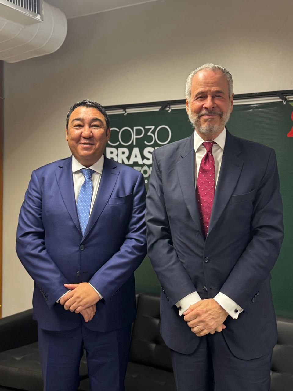 Қазақстан Елшісінің Бразилиядағы COP30 Президентімен кездесуі туралы