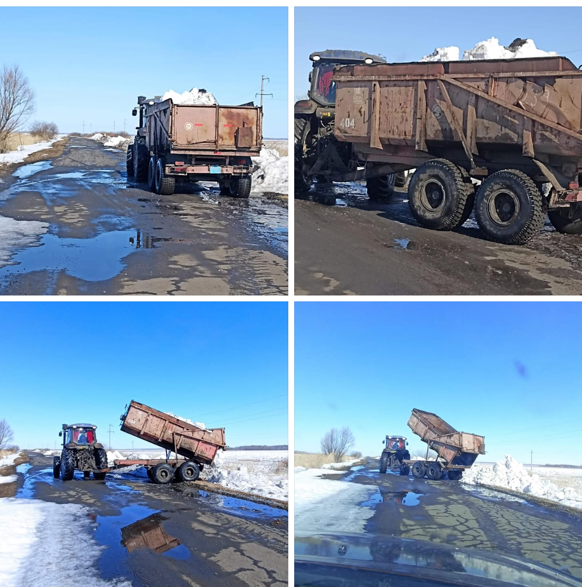 2026 жылғы 26 наурызда Тайсойган ауылында «Рос-Бидай» ӨК аумағында қар тазалау және шығару жұмыстары жүргізілді.