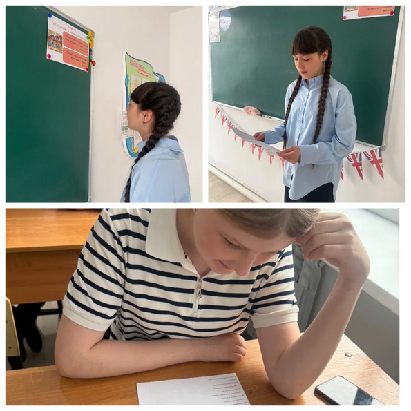 "Заң мен тәртіп" бағдарламасы аясында 7-сыныпта "Біз таңдаған кітаптар" тақырыбында сынып сағаты өткізілді. Құқықтық аспект: сыбайлас жемқорлық құқық бұзушылықтар үшін жауапкершілік".