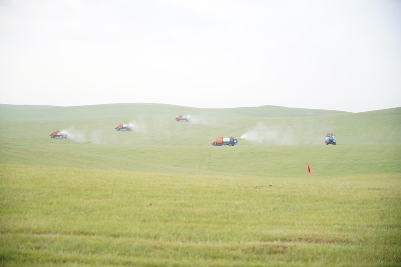 ТҮРКІСТАН: ОБЛЫСТА ШЕГІРТКЕГЕ ҚАРСЫ КҮРЕС ЖҰМЫСТАРЫ ҚАРҚЫН АЛДЫ