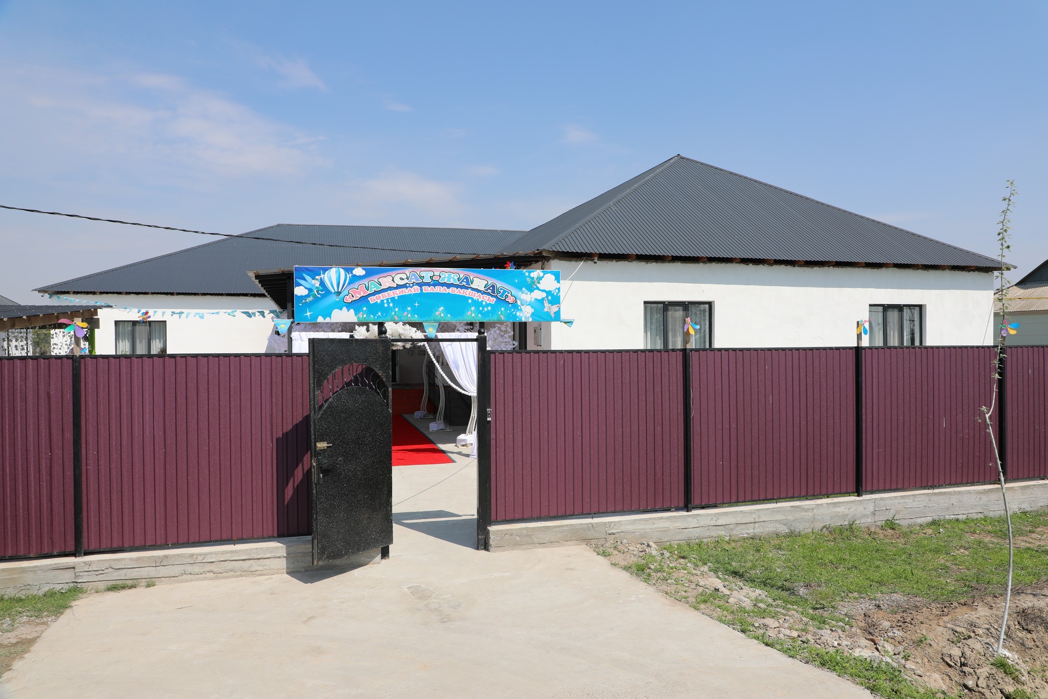 МАҚТААРАЛДА ҚҰРЫЛЫСЫ АЯҚТАЛҒАН БАЛАБАҚША ҒИМАРАТЫ ПАЙДАЛАНУҒА БЕРІЛДІ