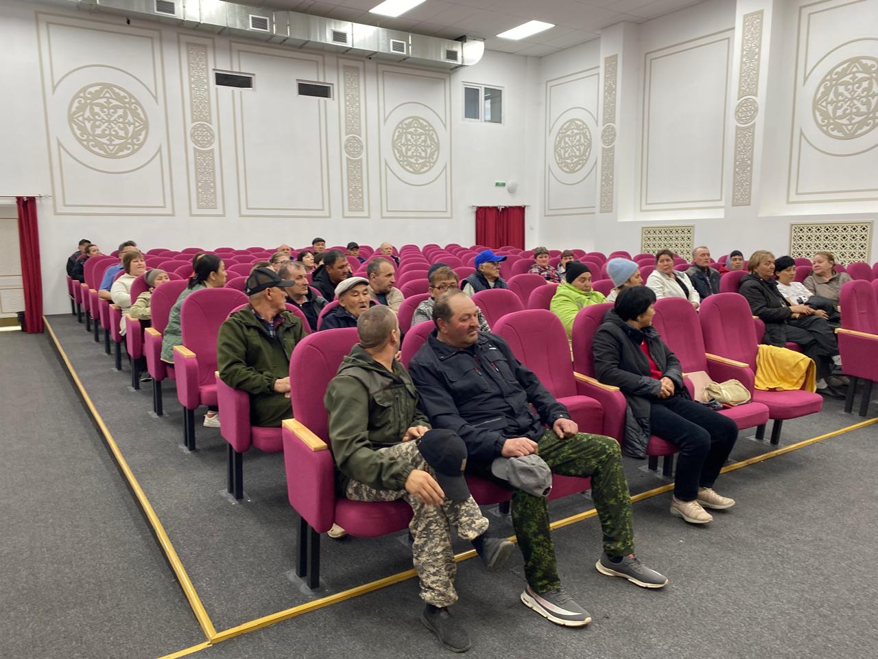 Отчетная встреча акима Новосельского сельского округа