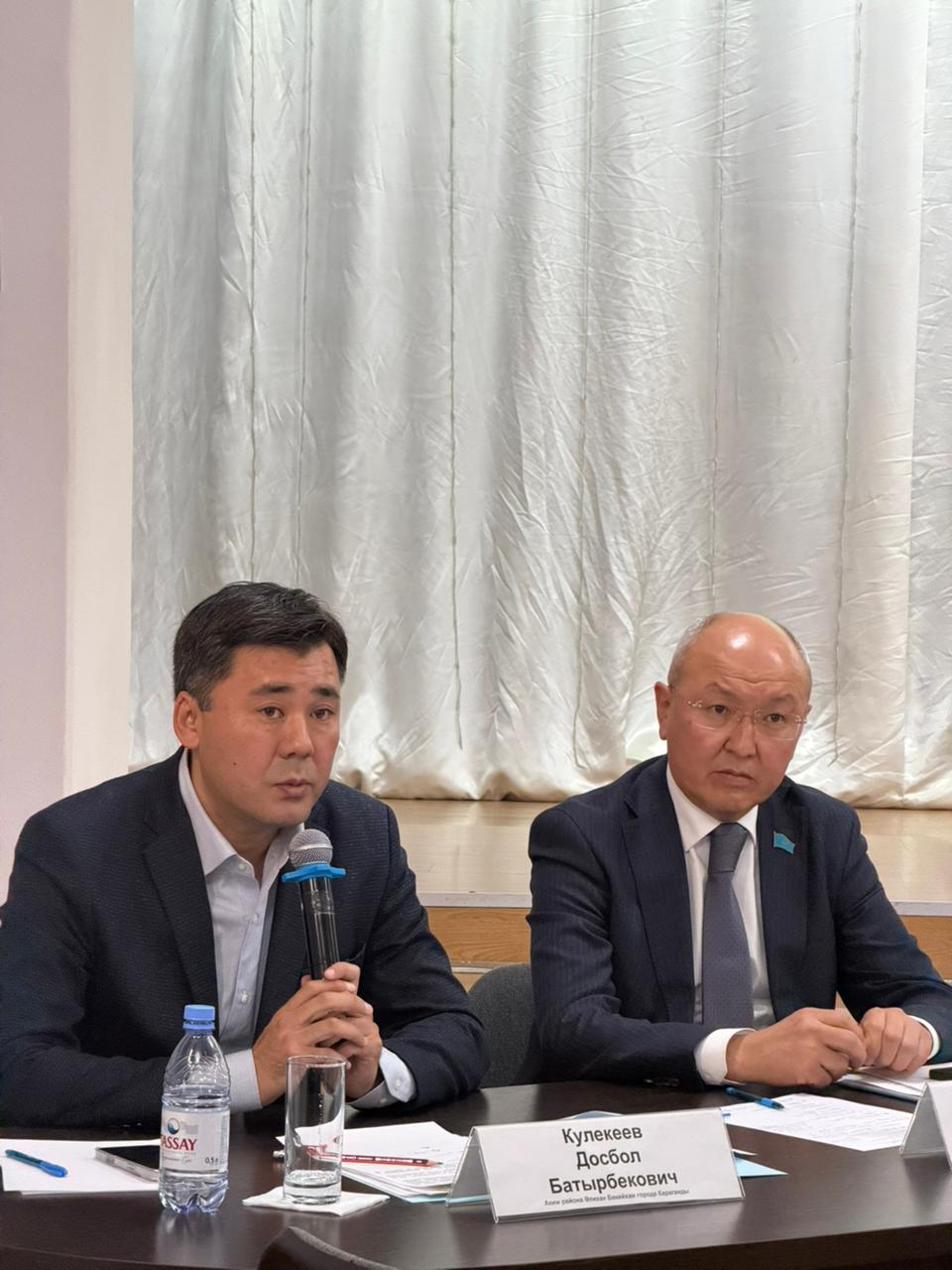 Сортировка секторының тұрғындарымен кездесу өтті