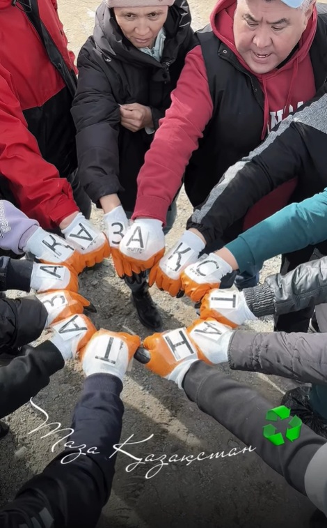 «Таза Қазақстан» акциясы аясында Шет ауданы Ақсу-Аюлы ауылында облыстық сенбілік ұйымдастырылды