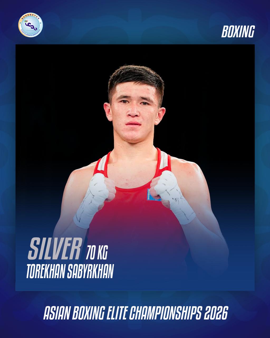Төрехан Сабырхан - ересектер арасындағы Азия чемпионатының күміс жүлдегері