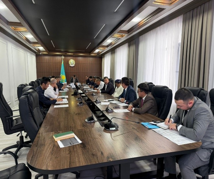 Маңғыстау облысы, Қарақия ауданында өткізілген,  ТҚК отырысына қатысты