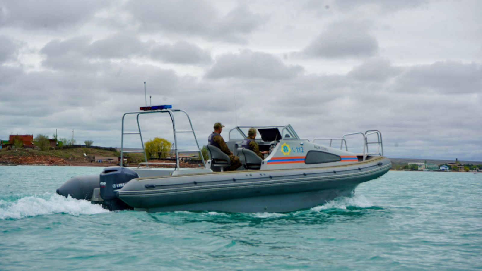 ТЖМ құтқарушылары Қапшағай су қоймасының акваториясын патрульдеуде