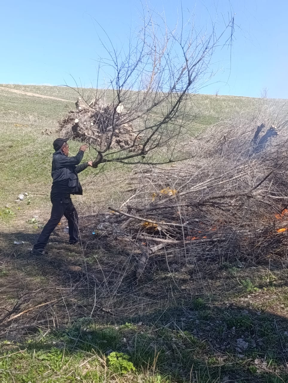 Теректі ауылдық округінде «Таза бейсенбі» сенбілігі өтті