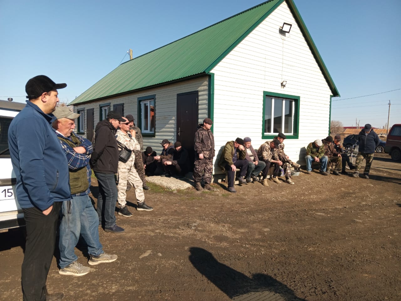 Сход жителей села в Токсан би