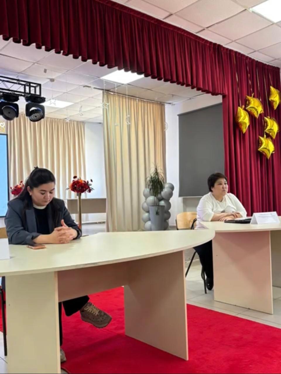 Ырғыз ауданындағы Ы. Алтынсарин атындағы жалпы білім беретін орта мектебінде бала денсаулығы үшін екпе алудың маңызын түсіндіруге арналған арнайы кездесу болып өтті