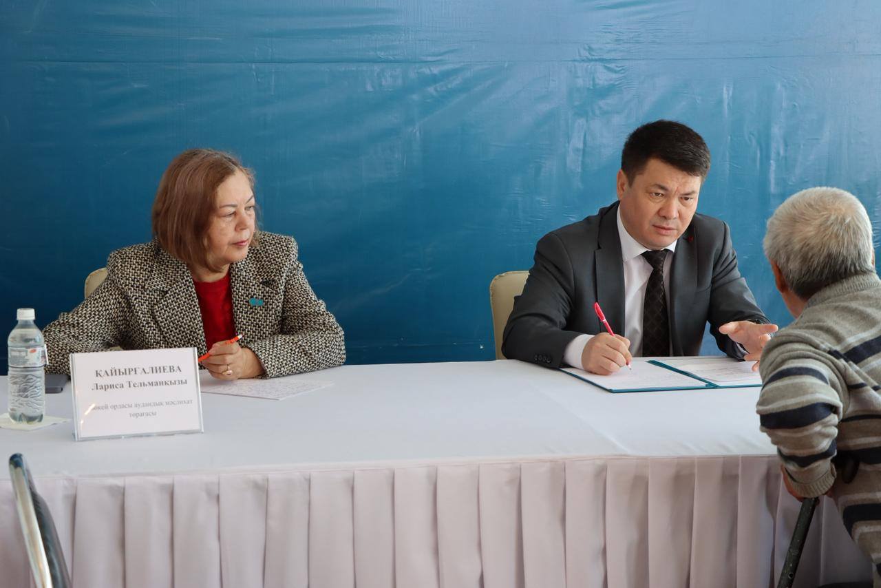 Состоялся совместный прием «Открытый акимат»