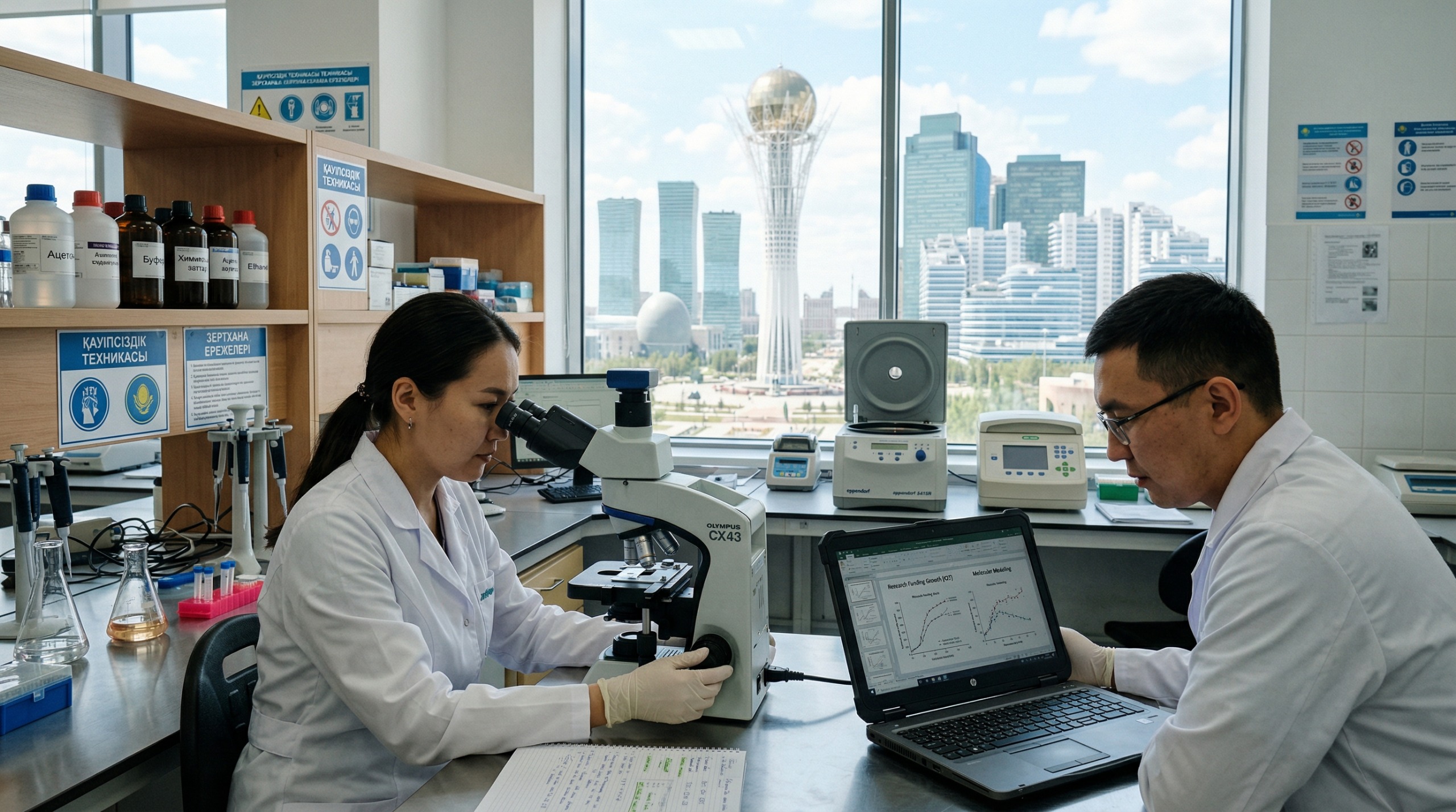 ЕЛДІҢ ҒЫЛЫМИ ӘЛЕУЕТІ НЫҒАЮДА: МЕМЛЕКЕТ ЖҮЙЕЛІ ҚОЛДАУ ШАРАЛАРЫН КҮШЕЙТІП ЖАТЫР