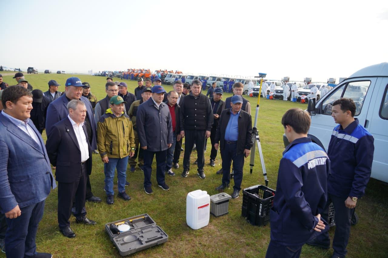 Площадь химических обработок против саранчовых в 2026 году составит 2,2 млн га