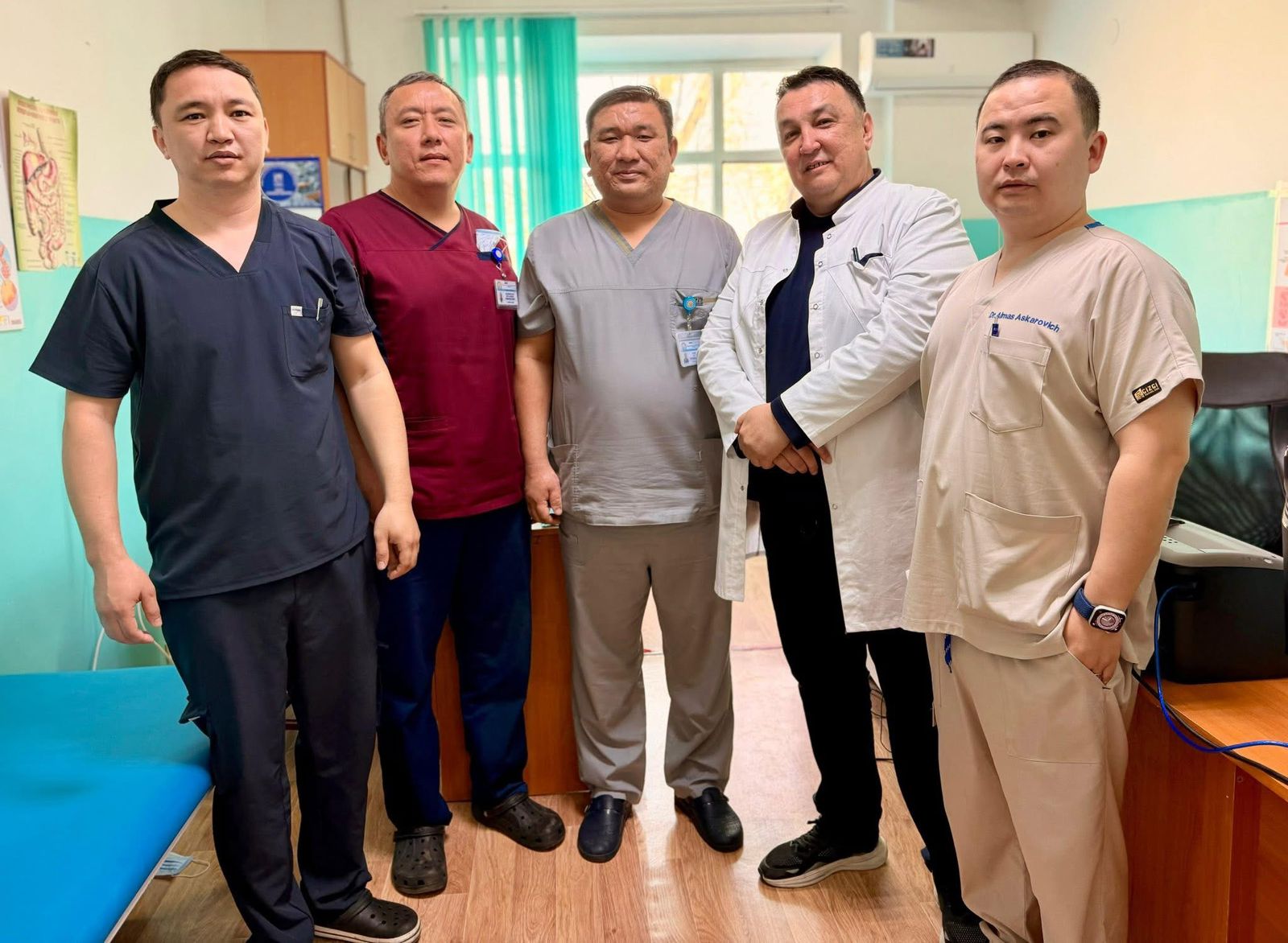 Жамбыл облыстық көпбейінді ауруханасында алғаш рет өкпеге жоғары технологиялық операция жасалды