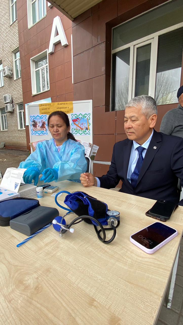 «Қоғамдық денсаулық және құқықтық мәдениет» атты іс-шара өткізді