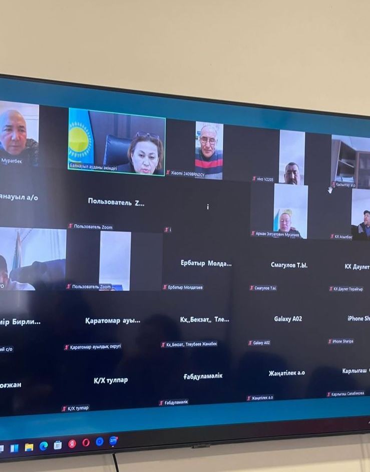 Баянауыл ауданында аудандық үшжақты комиссияның отырысы өтті