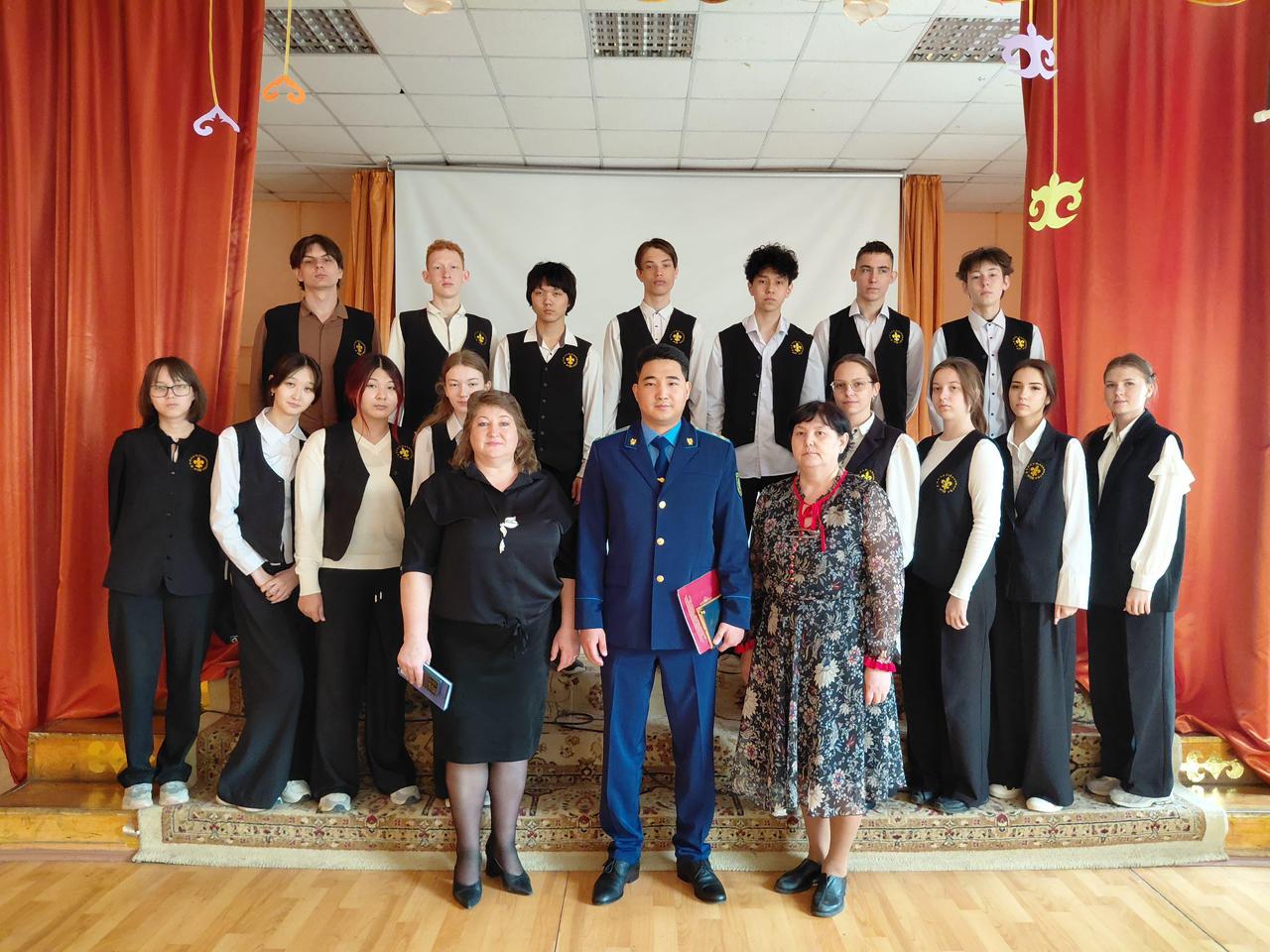 СҚО прокуратурасы оқушылар арасында бірыңғай құқықтық диктант өткізді