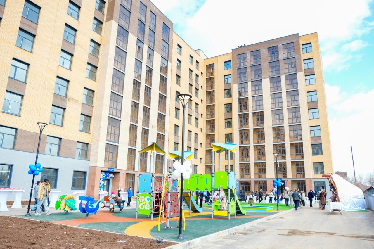 Астанада Yasin тұрғын үй кешенінің үлескерлері баспаналы болды