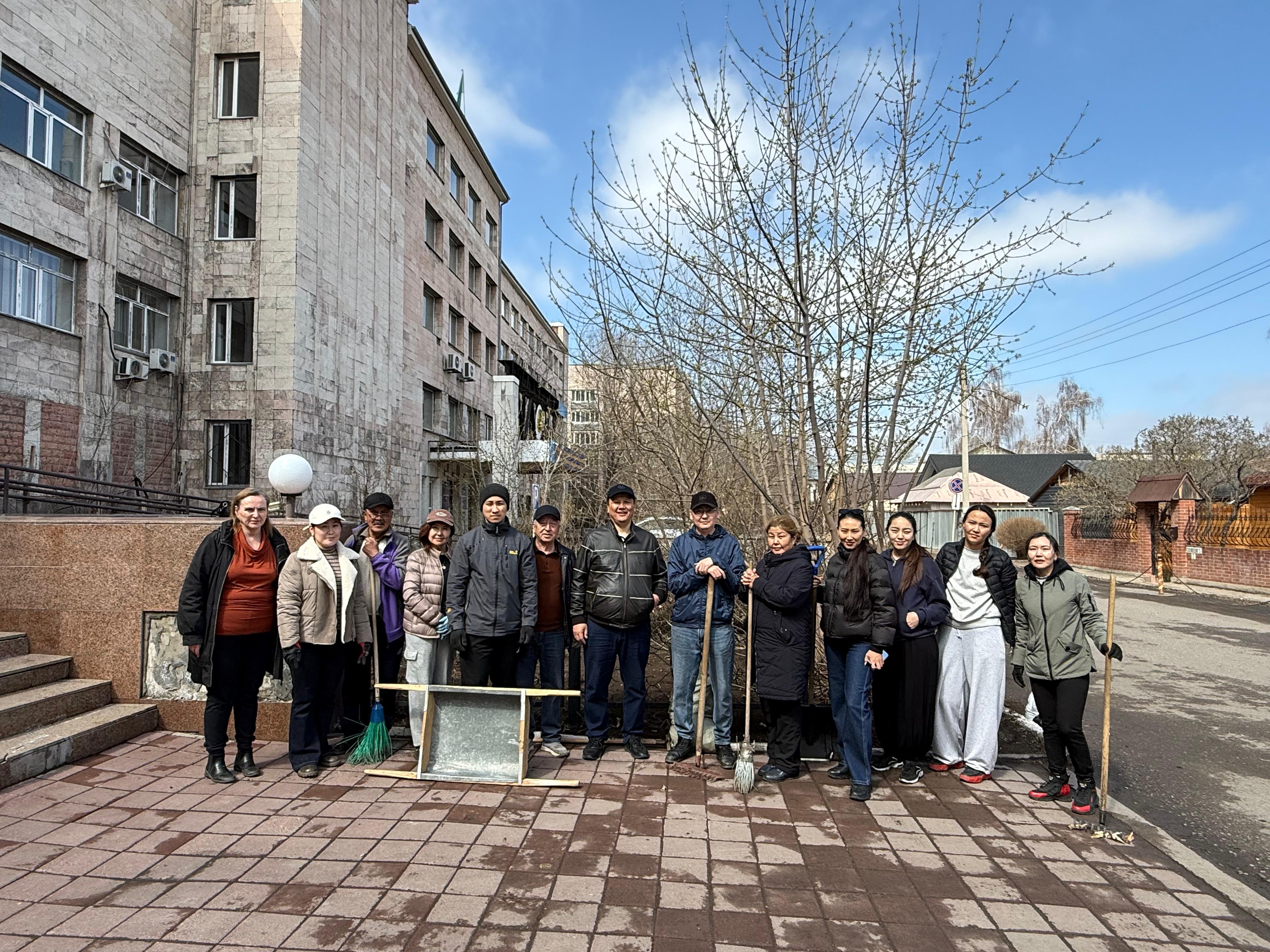 "Таза Қазақстан" экологиялық  акция аясындағы сенбілік