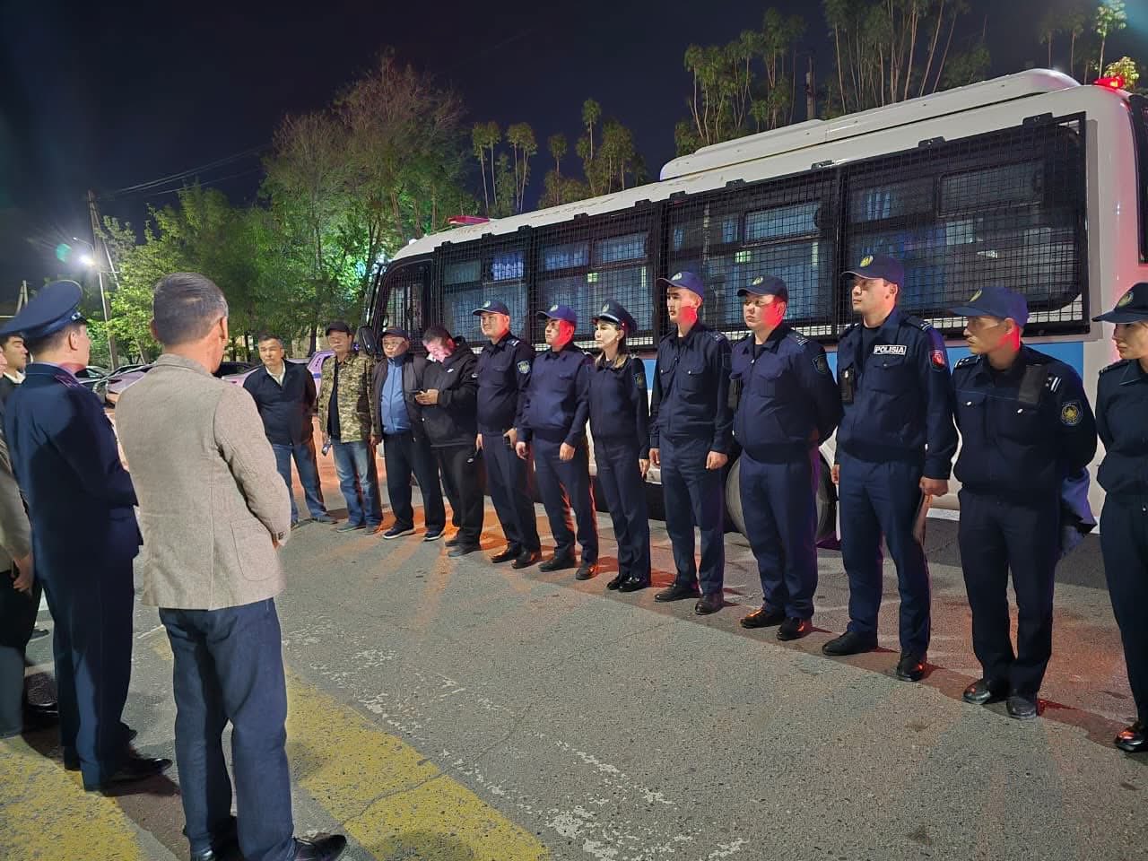 ҚҰҚЫҚБҰЗУШЫЛЫҚТЫҢ АЛДЫН АЛУ МАҚСАТЫНДА КЕЗЕКТІ ТҮНГІ РЕЙД ӨТТІ