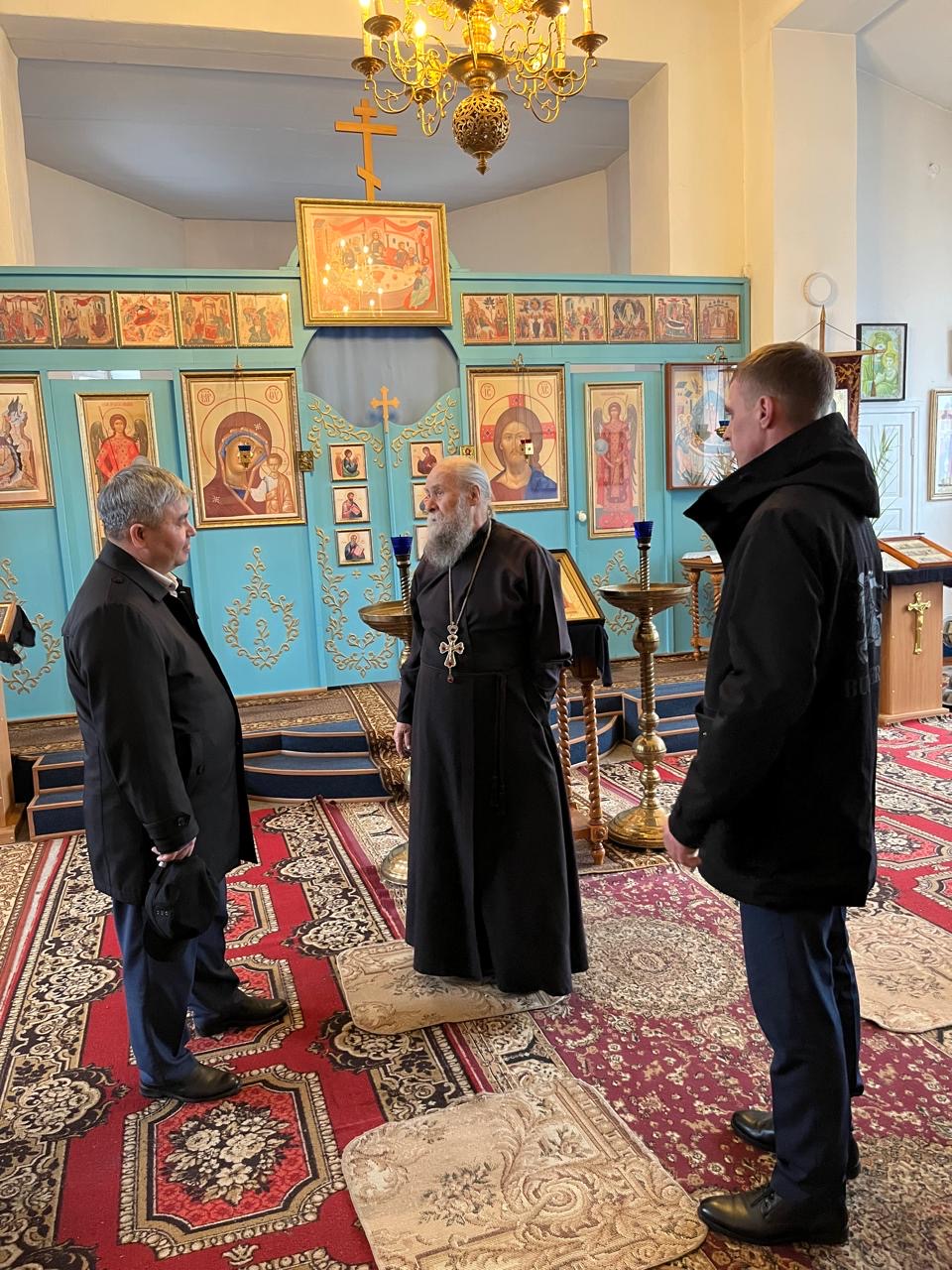 Облыс дін істері басқармасының басшысы Н.Ж. Байбакиров Успен ауданына барды