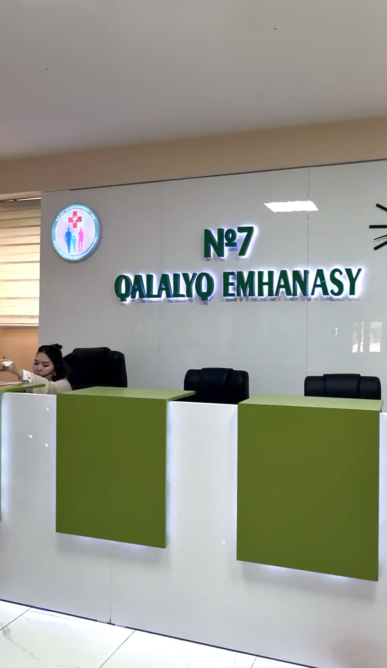 Марат Пашимов жұмыс сапары барысында Алматыдағы №23 және №7 емханаларға барды