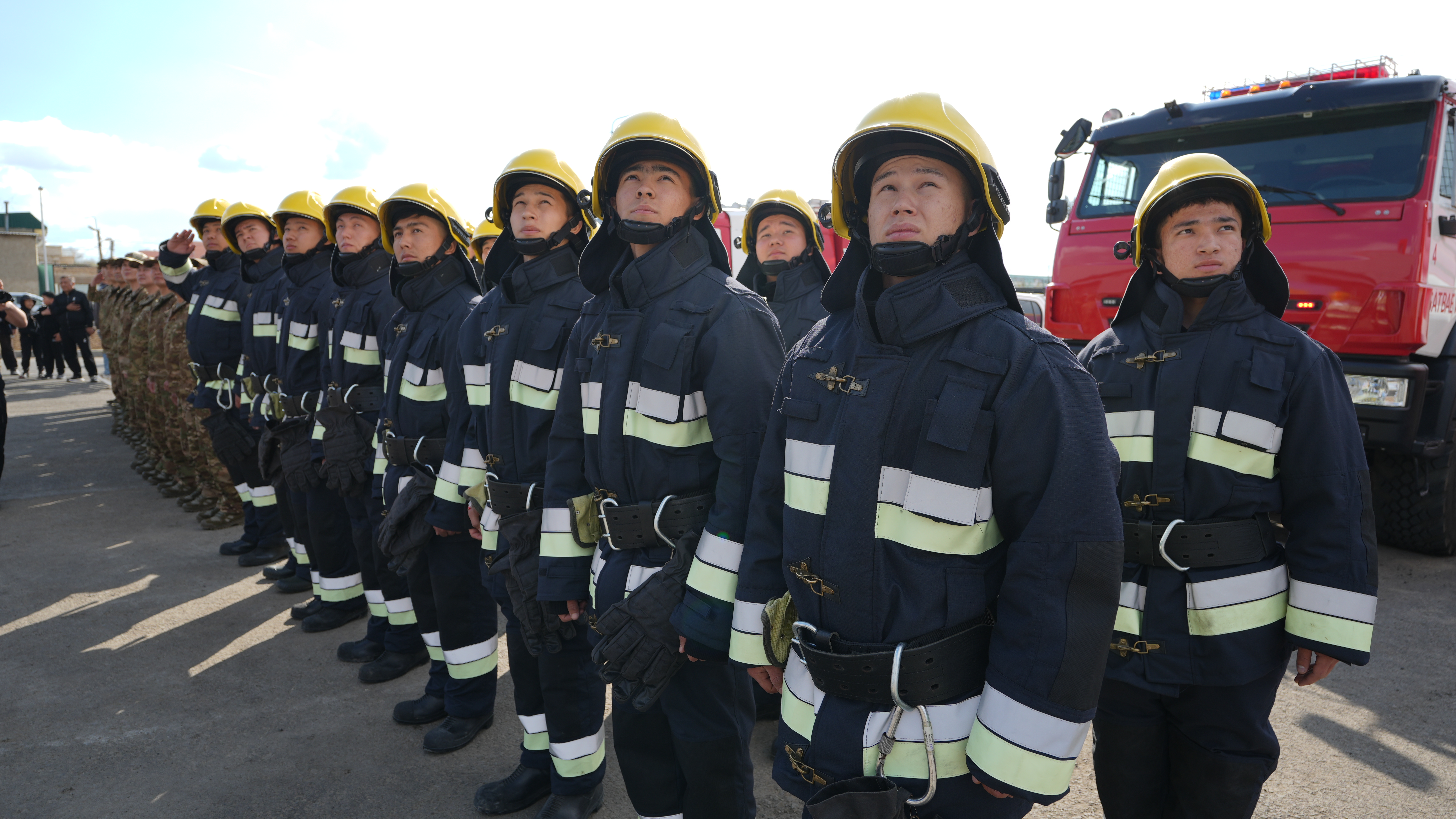ТЖМ басшысы Сәтбаев қаласында жаңа өрт сөндіру бөлімін ашты