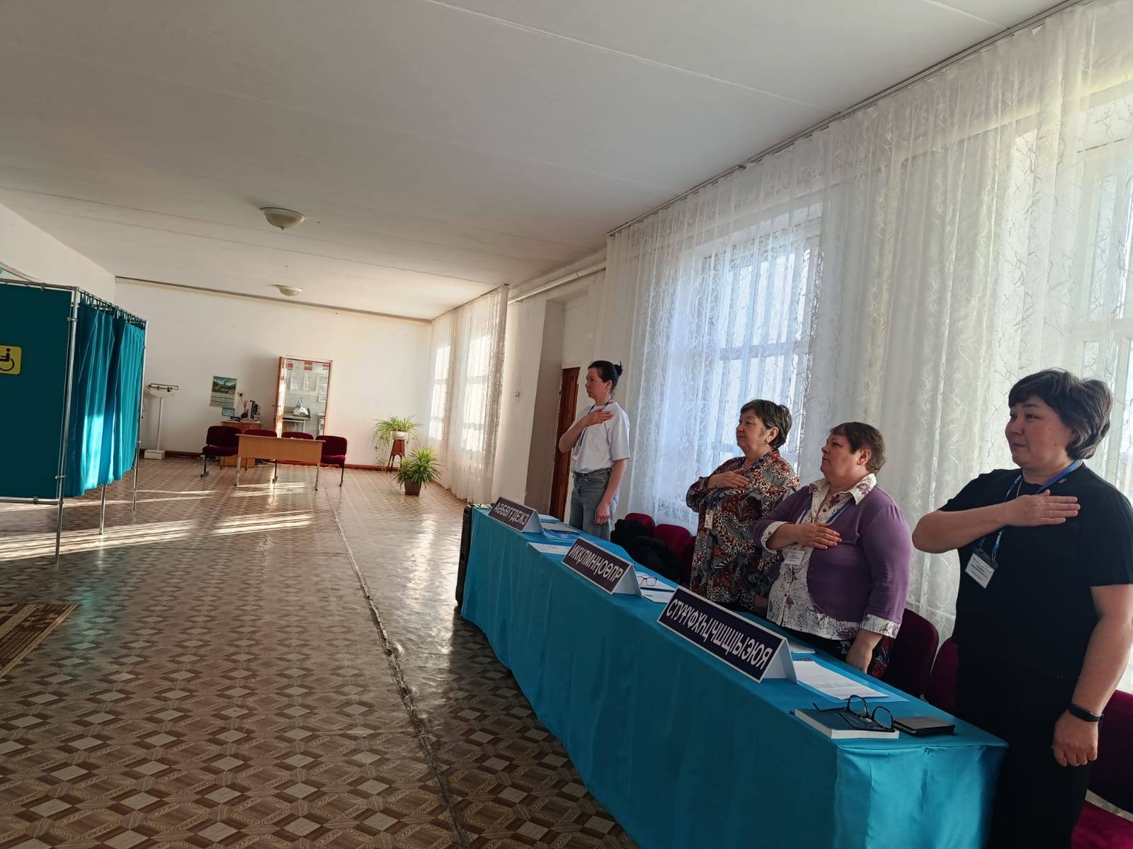 Зеренді ауданында бүгін, 12 сәуір күні, Бәйтерек ауылдық округі әкімін сайлау бойынша электоралдық науқан өтуде.