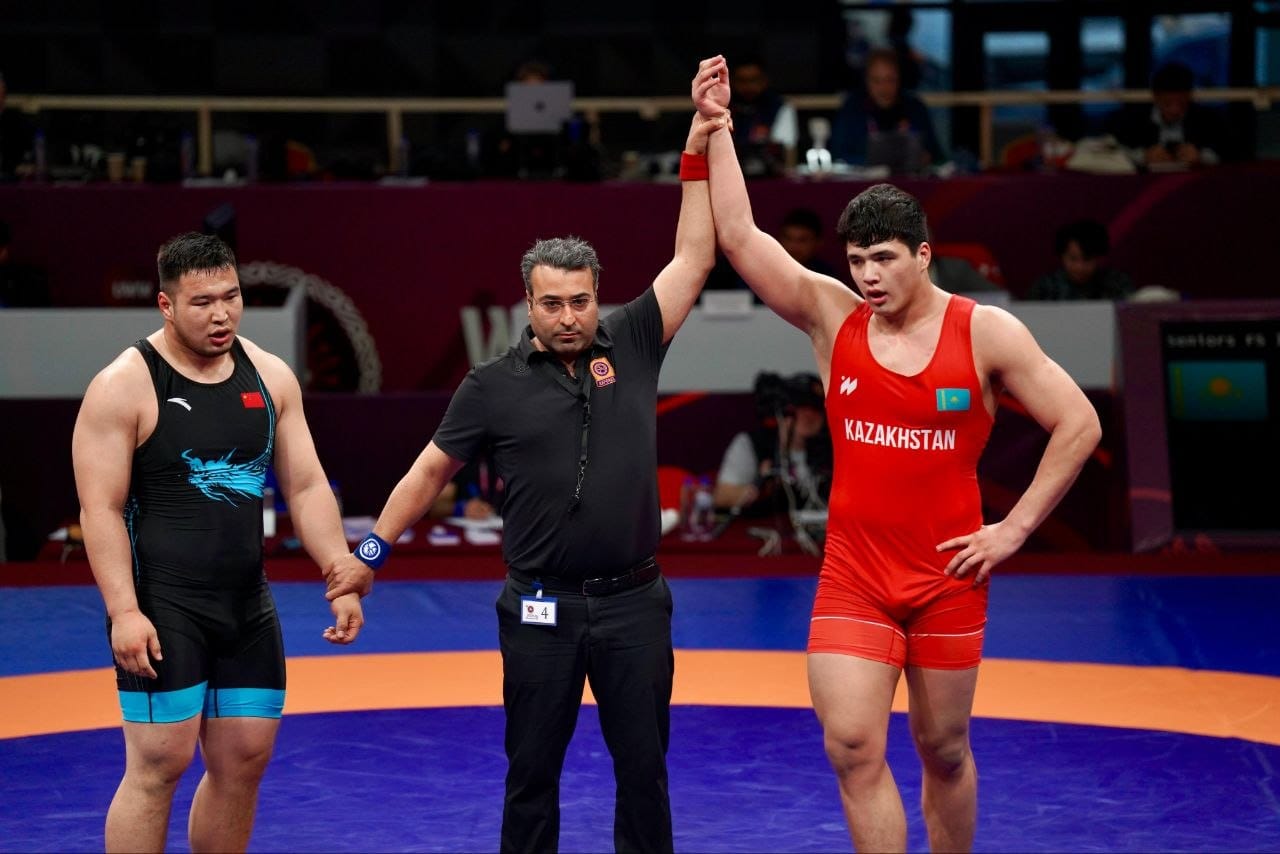 Едиге Касымбек впервые стал призёром чемпионата Азии среди взрослых