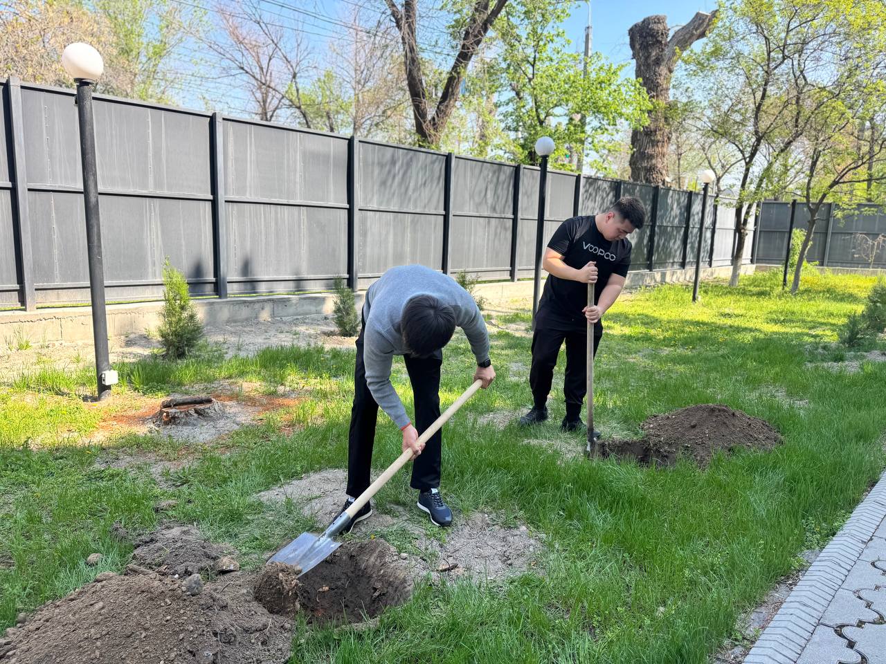Жамбыл облысының бөлімшелерінде «Таза Қазақстан» акциясы өтті