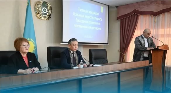 Приняла участие в аппаратном совещании под председательством акима Сандыктауского района Серіка Құдабай.