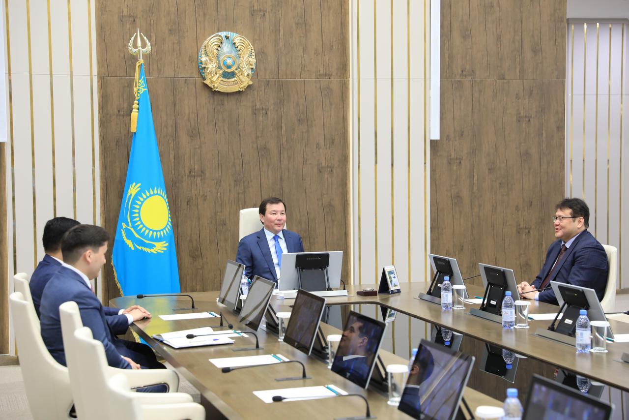 Аймақ басшысы ҚР Мемлекеттік қызмет істері агенттігі төрағасының орынбасарын қабылдады