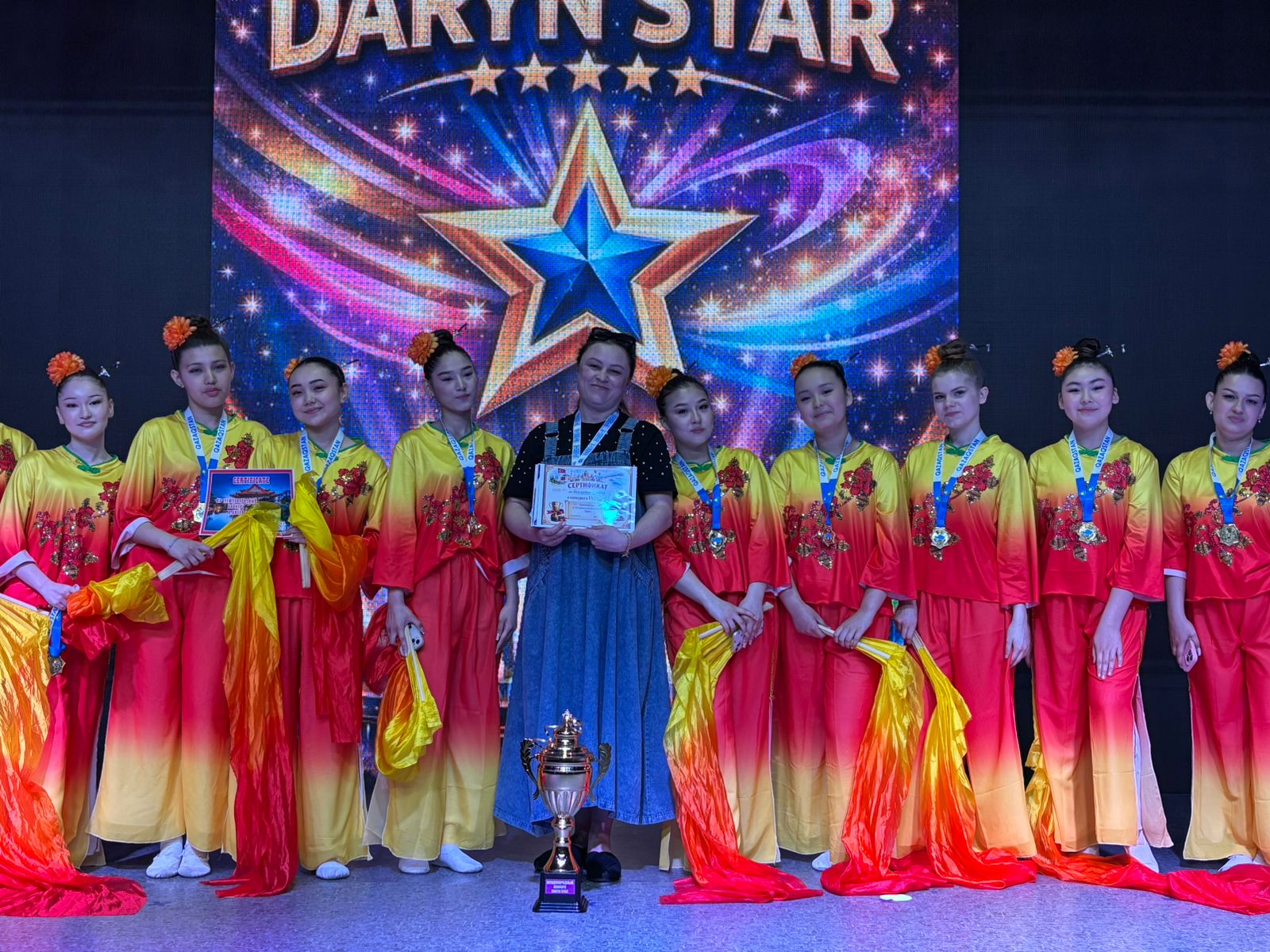 "Ритм" халық ансамблінің жеңісі