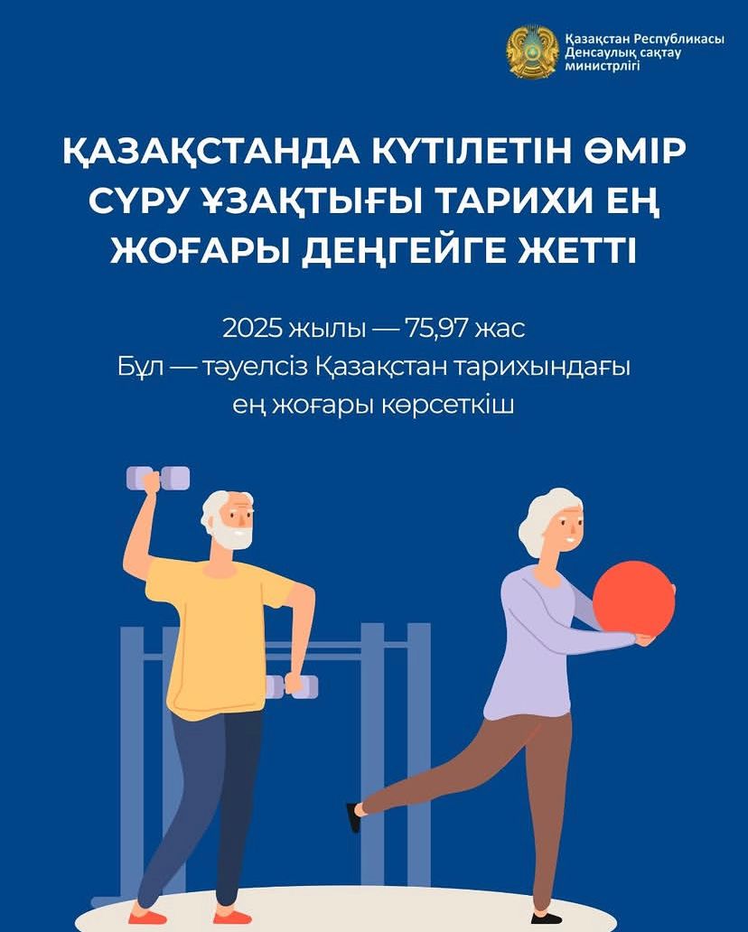 📢 Денсаулық сақтау министрінің мәлімдемесі