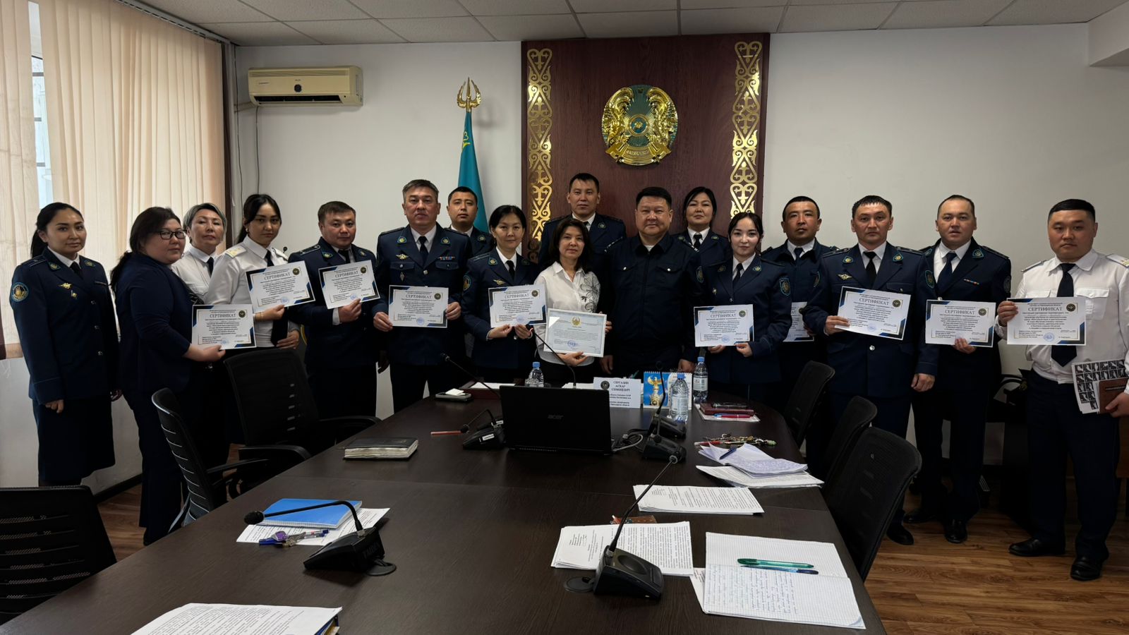 Айнур Рахимова Павлодар облысы бойынша ҚАЖД қызметкерлеріне арналған оқыту өткізді