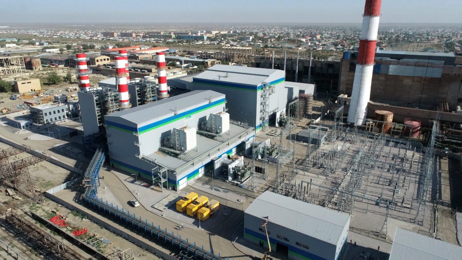 Алғашқы 170 мегаватт: Қызылорданың жаңа газ электр станциясы тәулік бойы энергия өндіре бастады