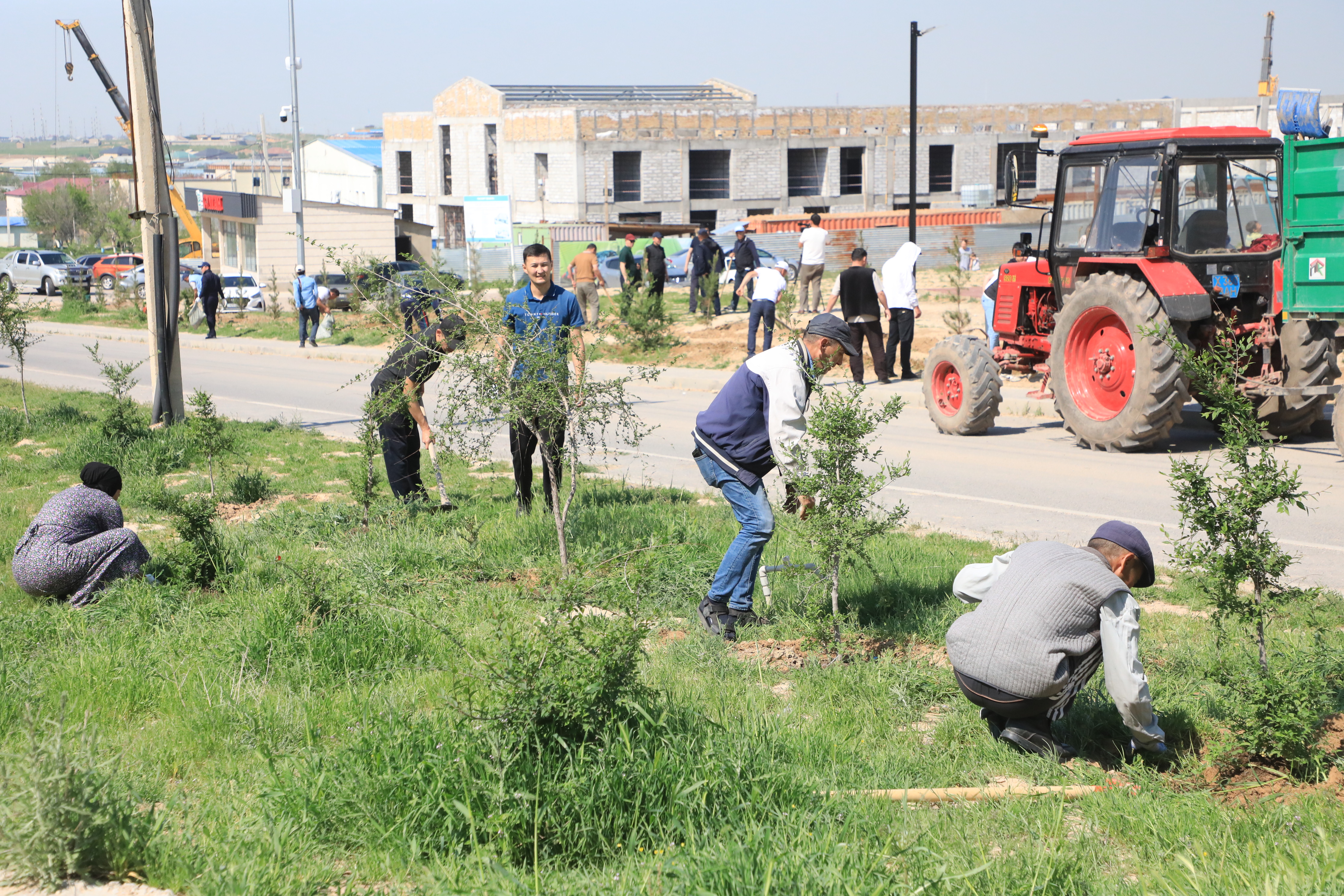 В САРЫАГАШСКИЙ РАЙОН ПРОШЛА ЭКОЛОГИЧЕСКАЯ АКЦИЯ «ТАЗА ҚАЛА».
