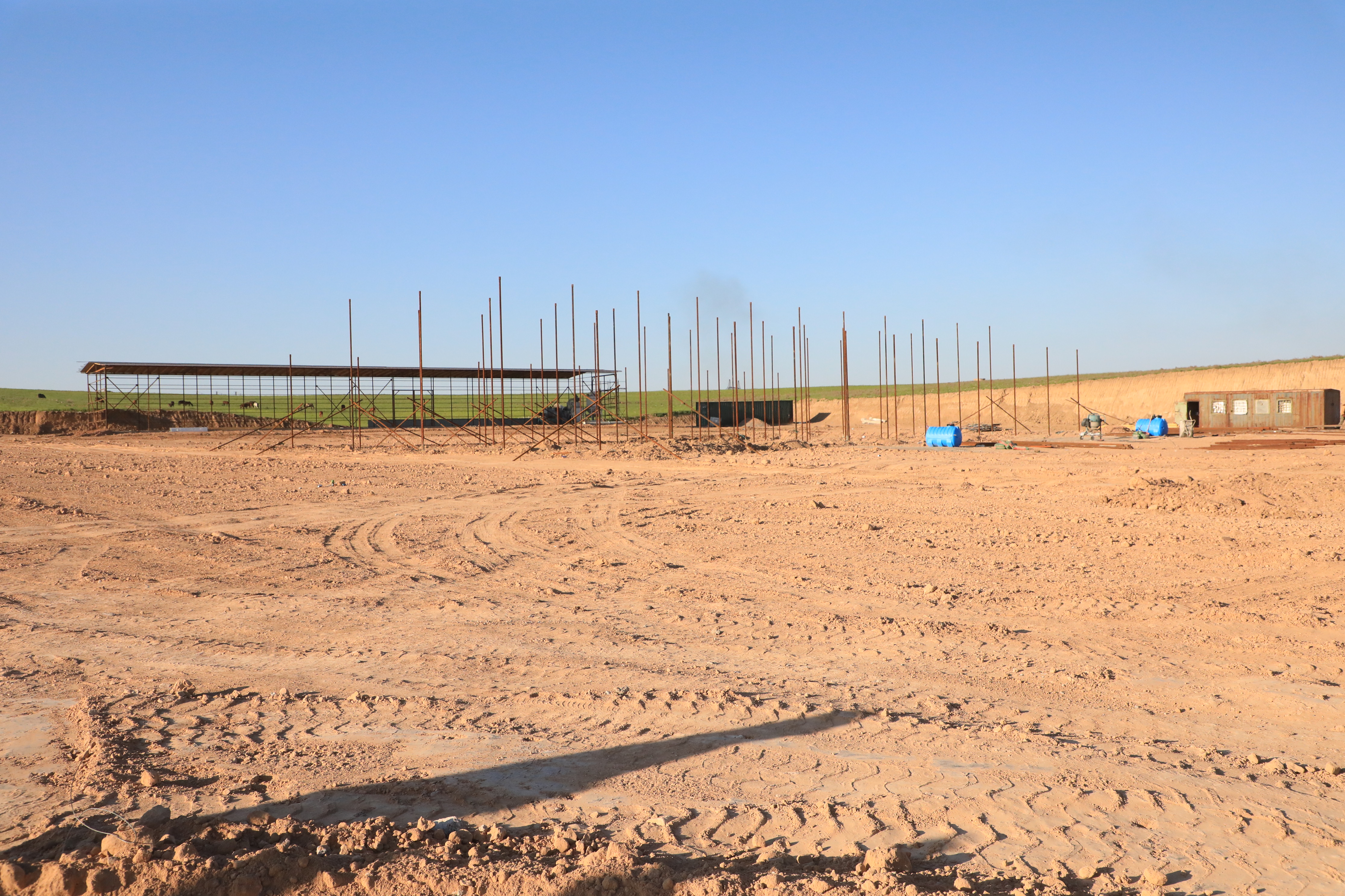 САРЫАГАШ: КОНТРОЛЬ ХОДА СТРОИТЕЛЬНЫХ РАБОТ