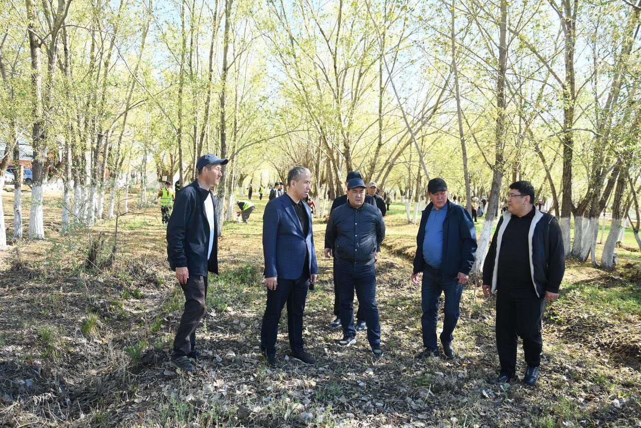«Таза Қазақстан» экологиялық акциясы аясында сенбілік жұмыстары өткізілді