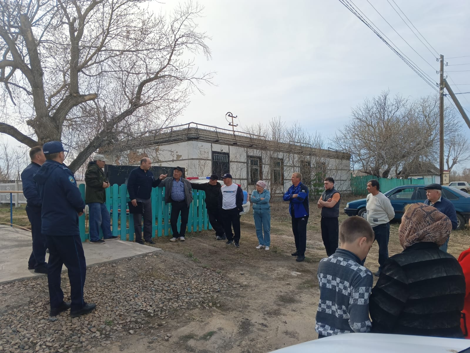 Встреча акима Черниговского сельского округа с жителями с.Черниговка