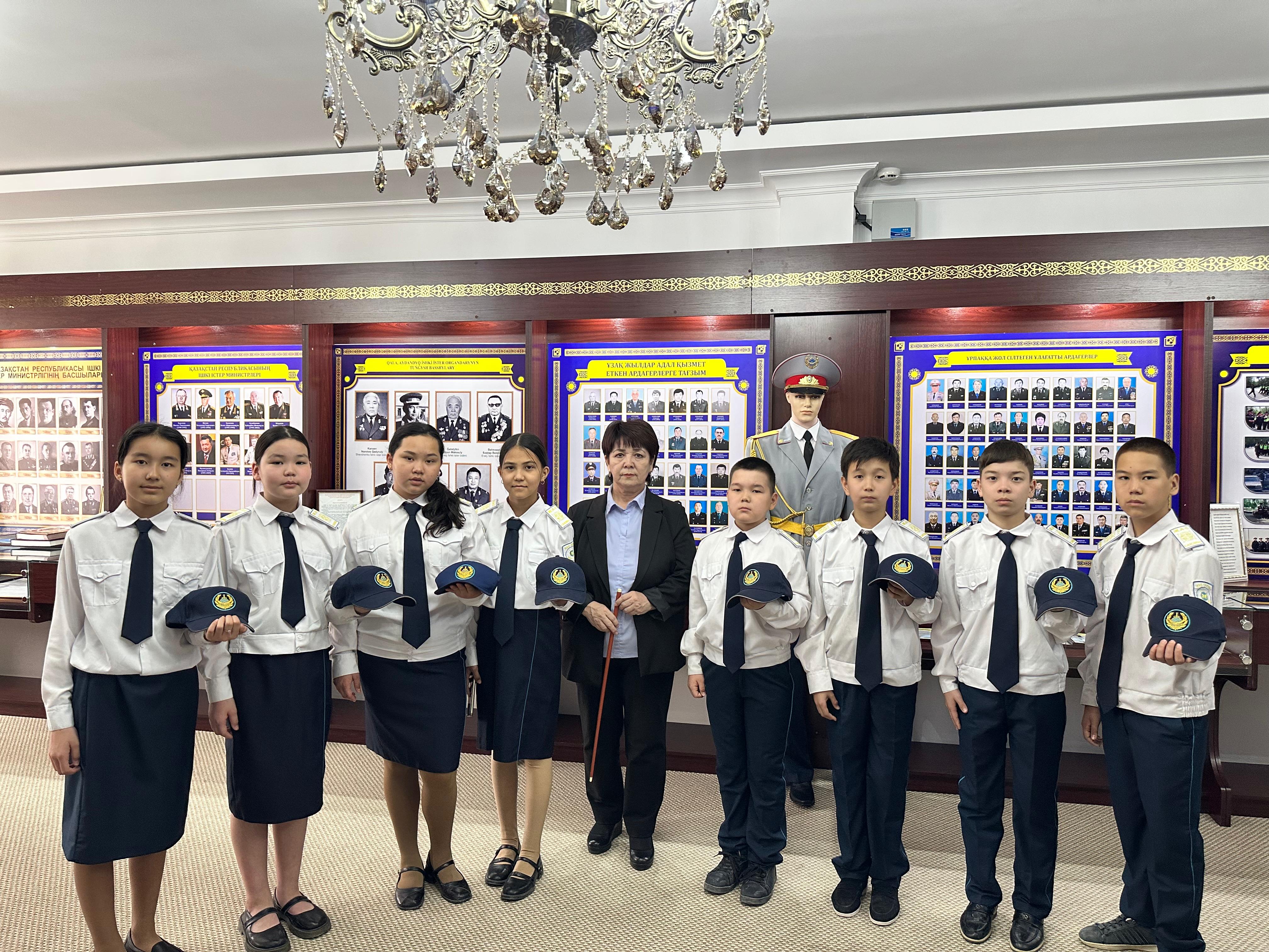 Маңғыстауда «Жас сақшы» сыныбына арналған тағылымды экскурсия ұйымдастырылды