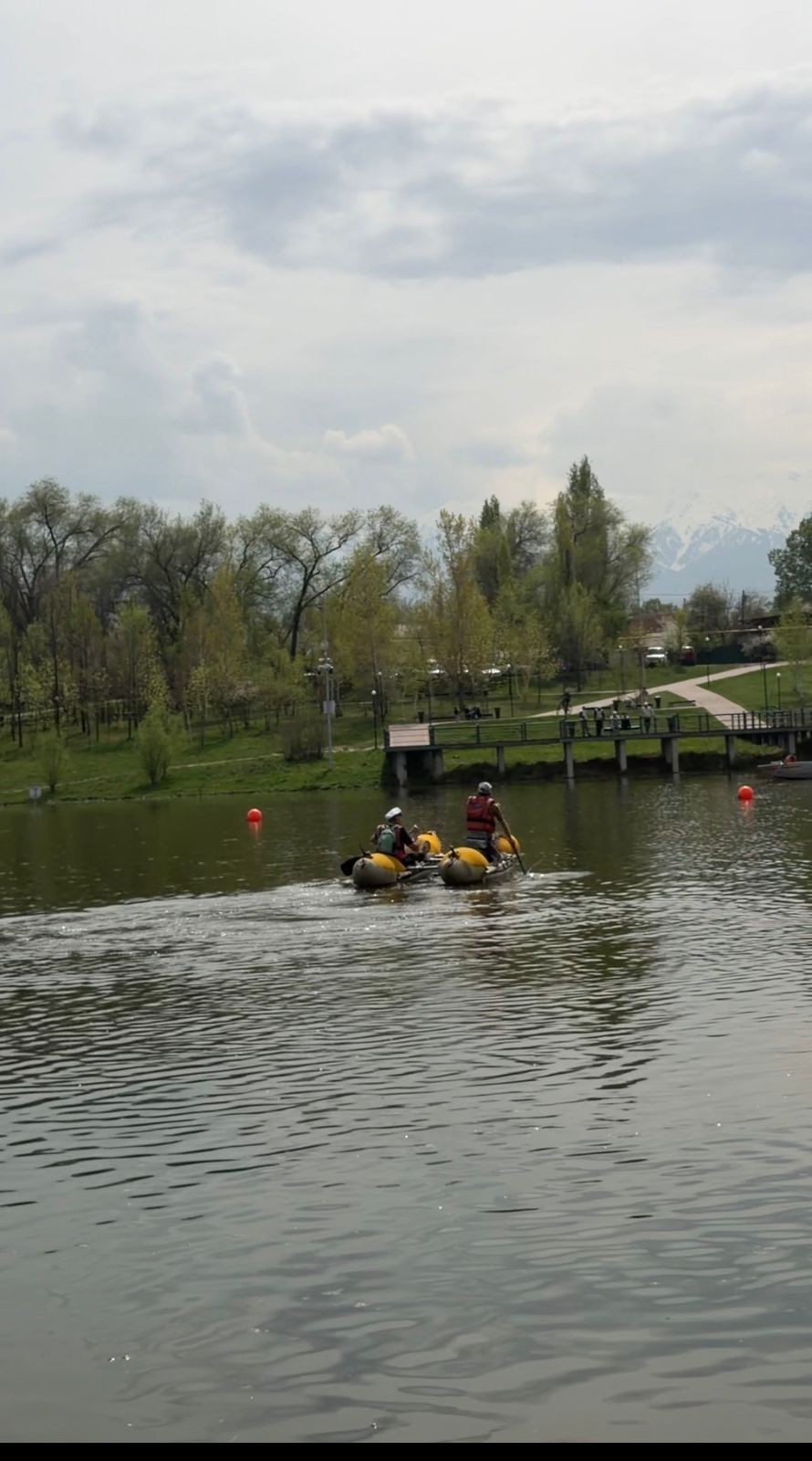 Алматыда «Көктемгі старт» су туризмі бойынша жарыс өтті