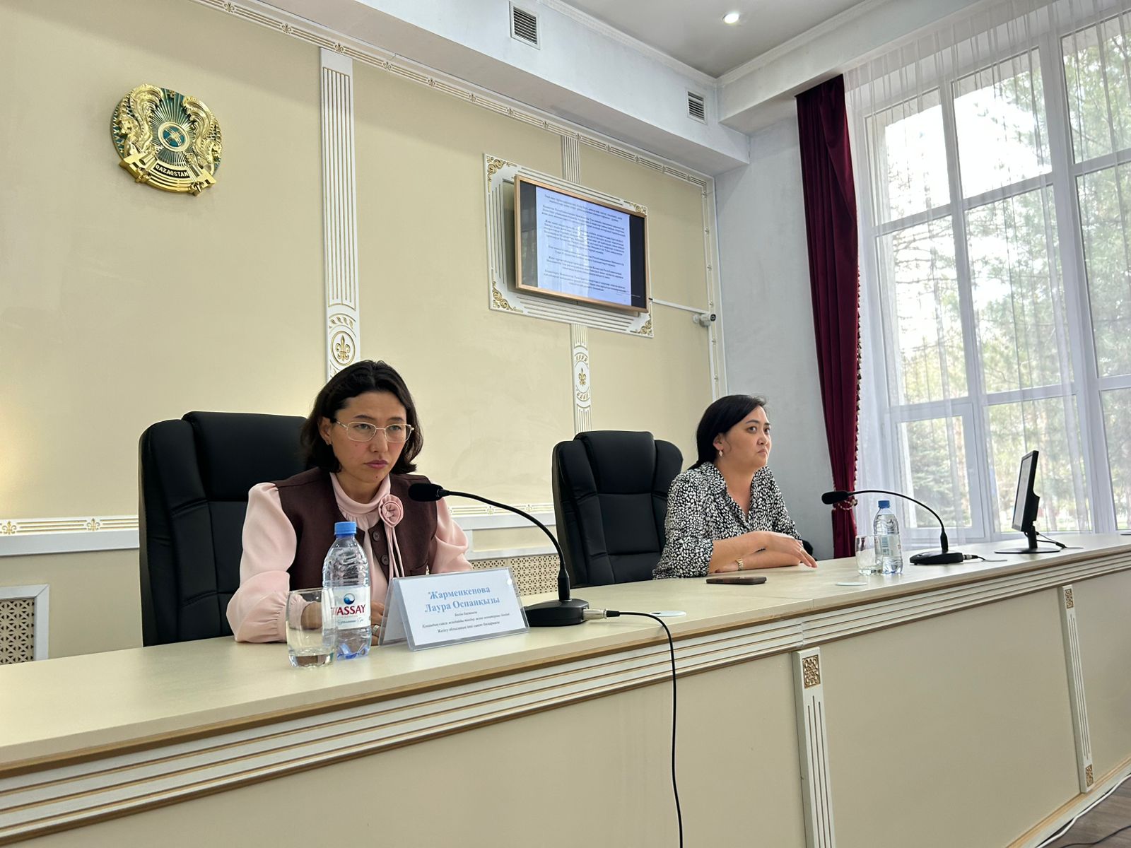 Көксу ауданында Мемлекеттік рәміздердің пайдалану ретін түсіндіру бойынша семинар өтті