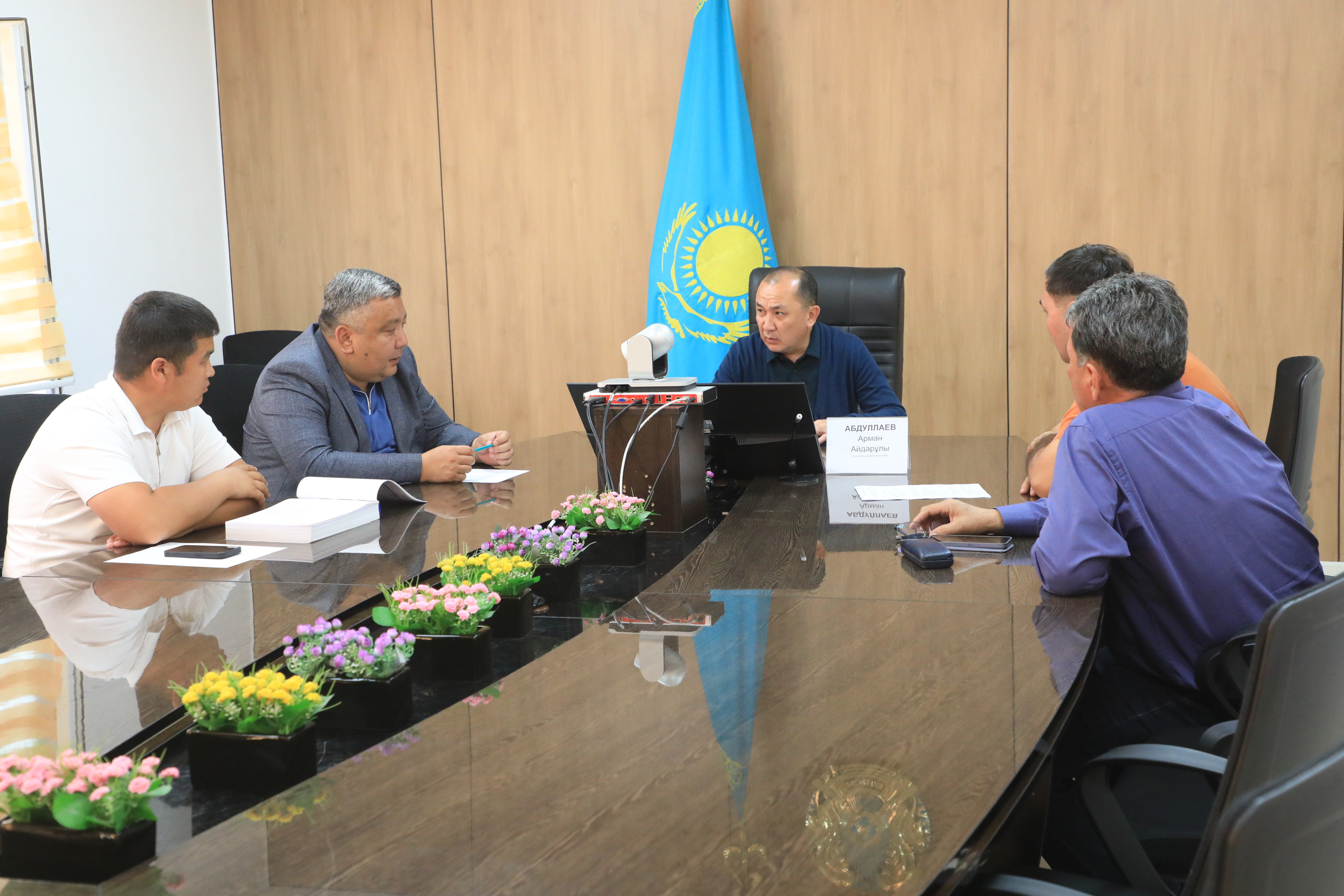 САРЫАГАШ: ПРОШЁЛ ТЕХНИЧЕСКИЙ СОВЕТ ПО ПРОЕКТУ ВОДОСНАБЖЕНИЯ