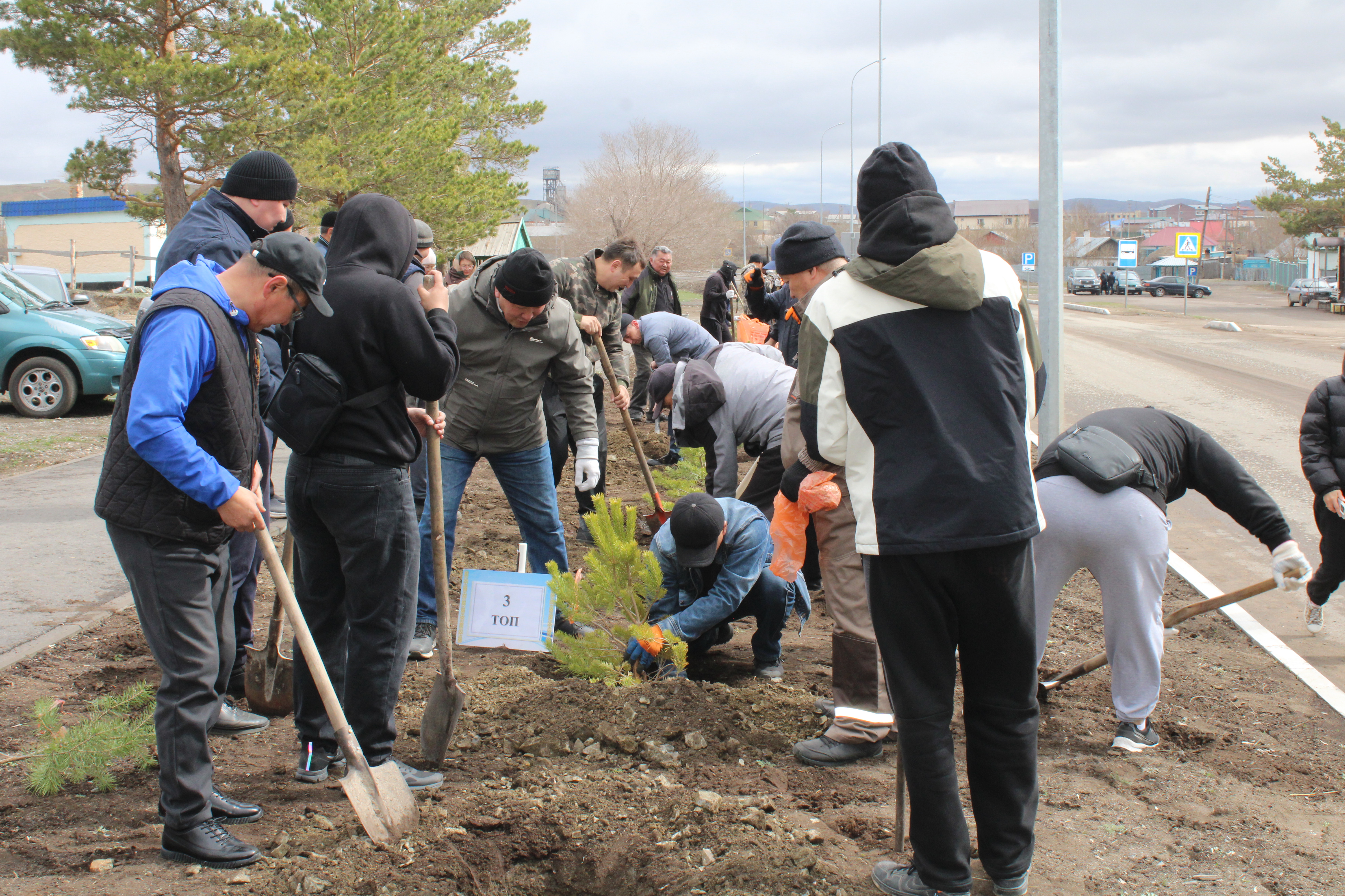 «ТАЗА ҚАЗАҚСТАН» АКЦИЯСЫ АЯСЫНДА БАТЫРЫМЫЗДЫҢ ҚҰРМЕТІНЕ – 100 ТҮП ҚАРАҒАЙ!