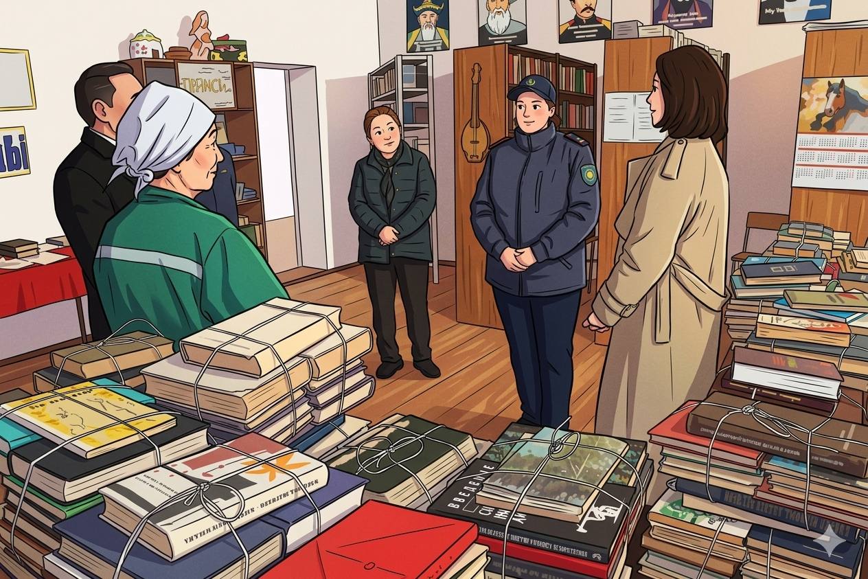 №50 мекеменің кітапхана қоры 500 жаңа кітаппен толықты