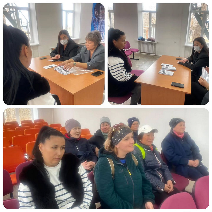 Халықпен кездесу өткізілді