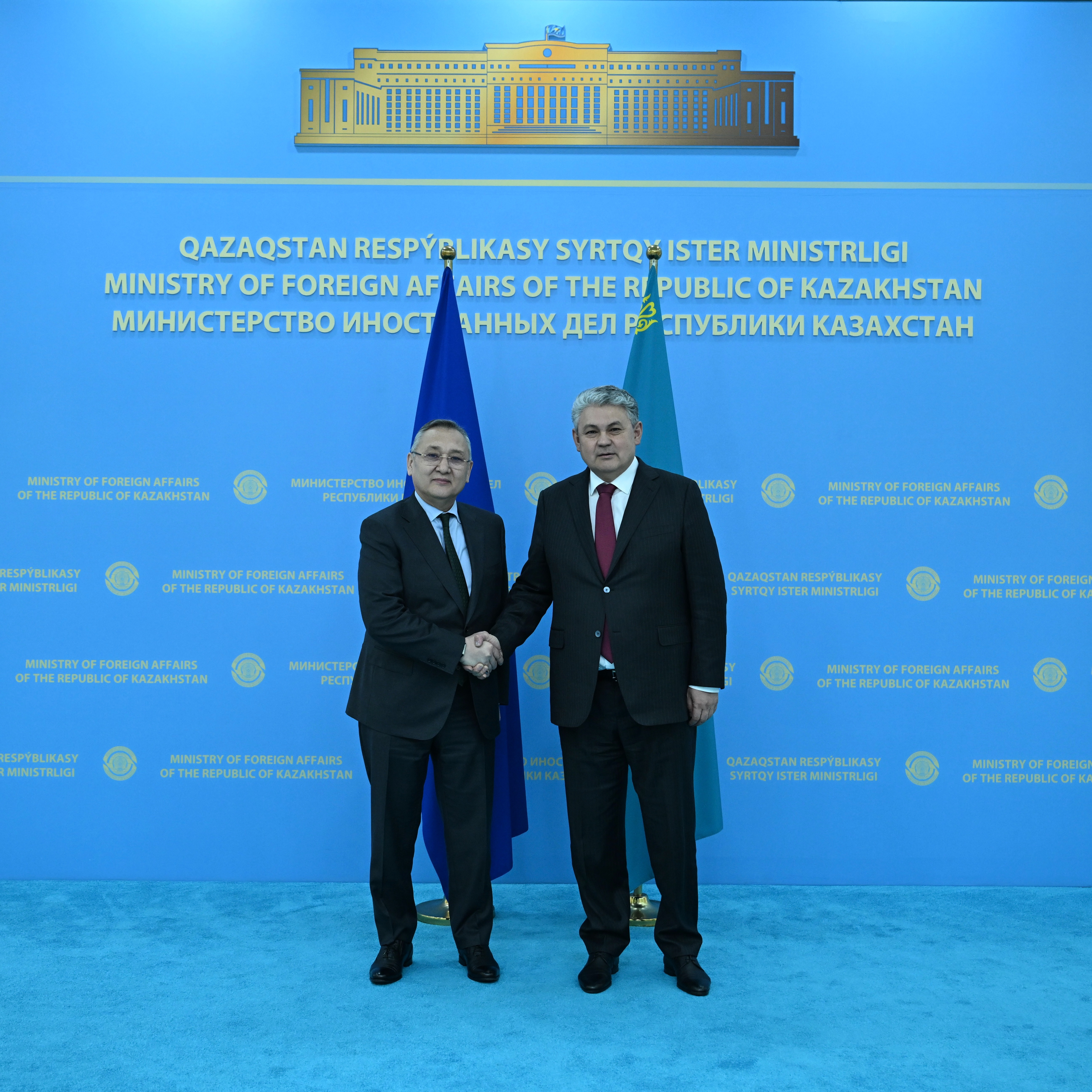 Қазақстан CІМ басшысы мен ҰҚШҰ Бас хатшысы бұдан әрі болатын өзара іс-қимылдың мәселелерін талқылады