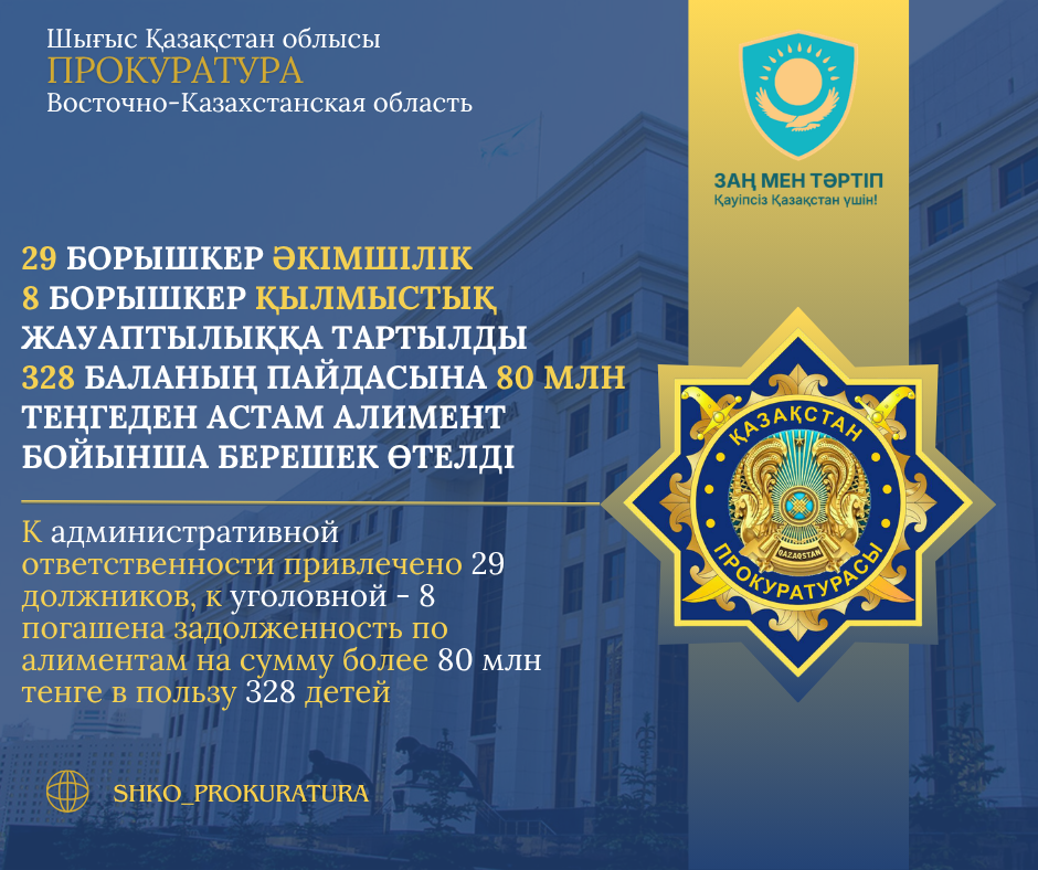 Алимент өндіріп алу туралы сот актілерінің орындалуын қамтамасыз ету шаралары туралы